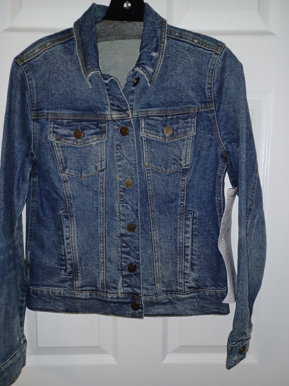 Classic Blue Denim Jacket - Women